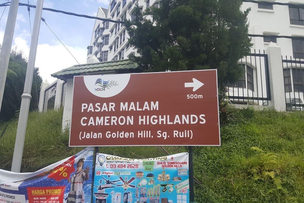 金马仑高原Myy Cameron Golden Hills Pasar Malam公寓 外观 照片
